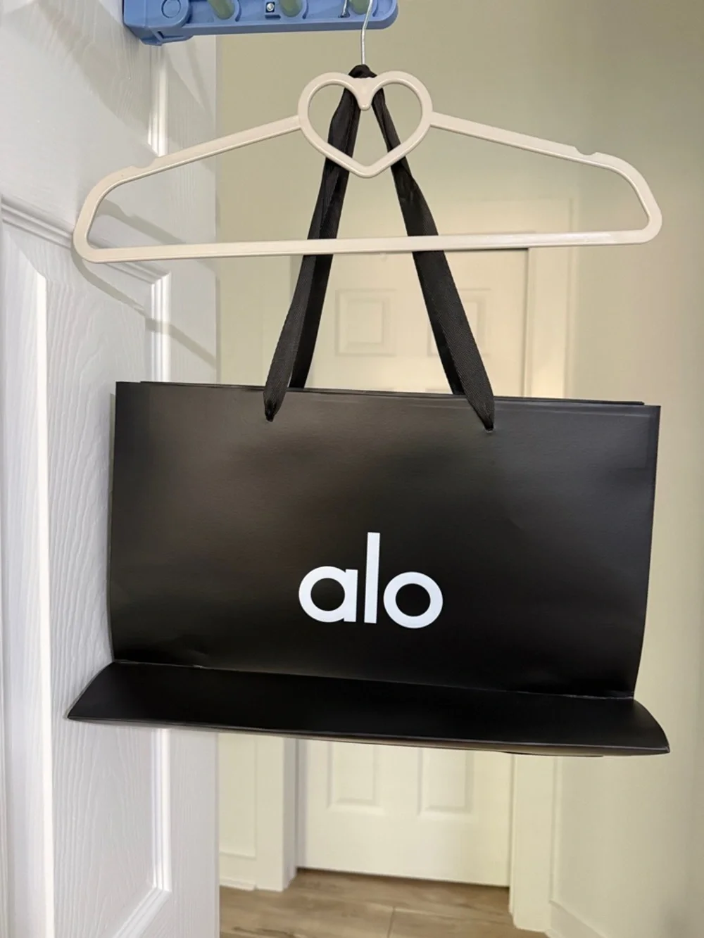ALO Yoga Black and White Branded Gift Bag